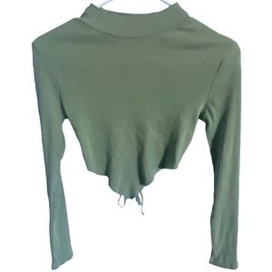 Urban Nation Green Crop Top